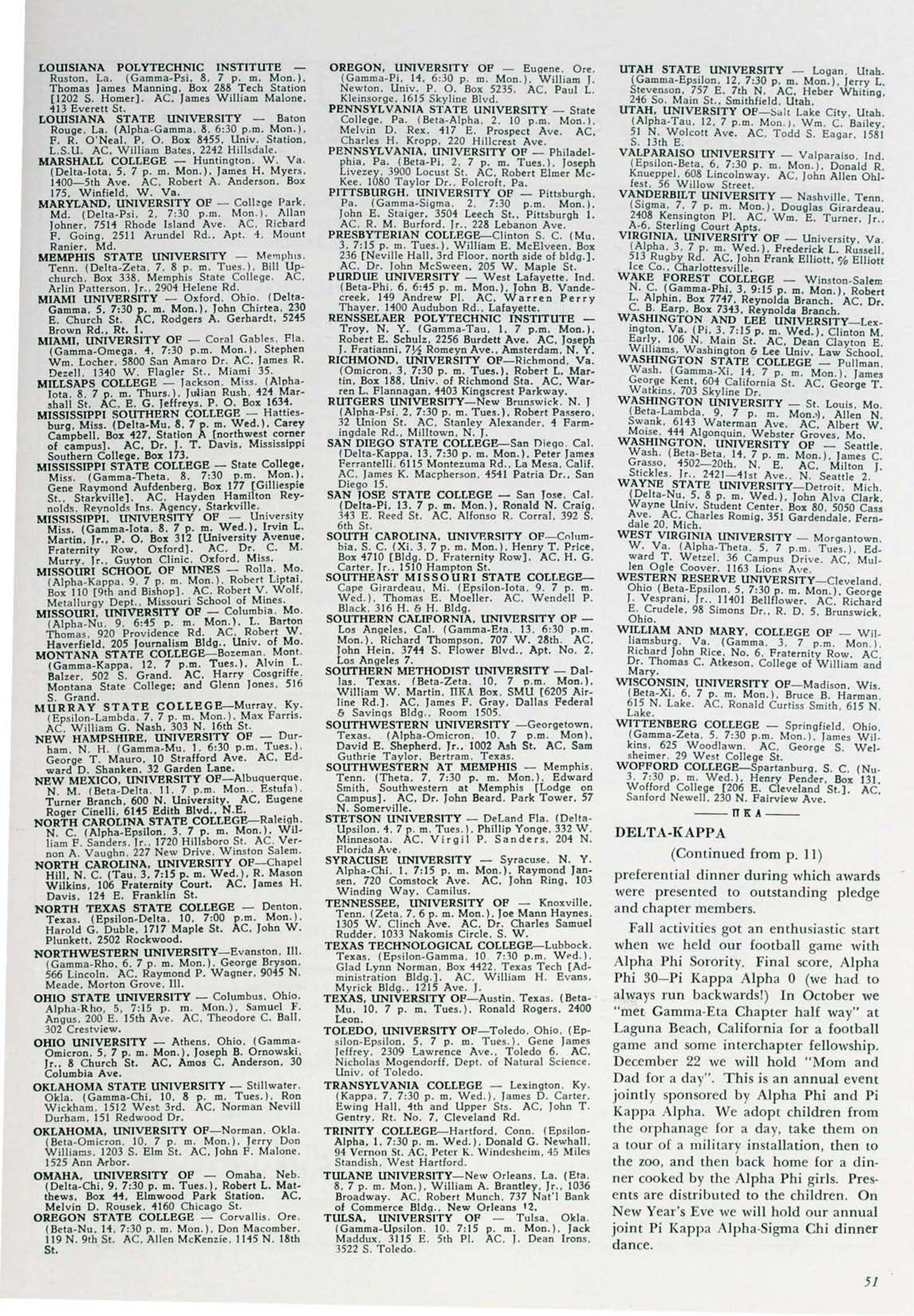 Fire Truck Takes Delta Kappa Places!, Continued